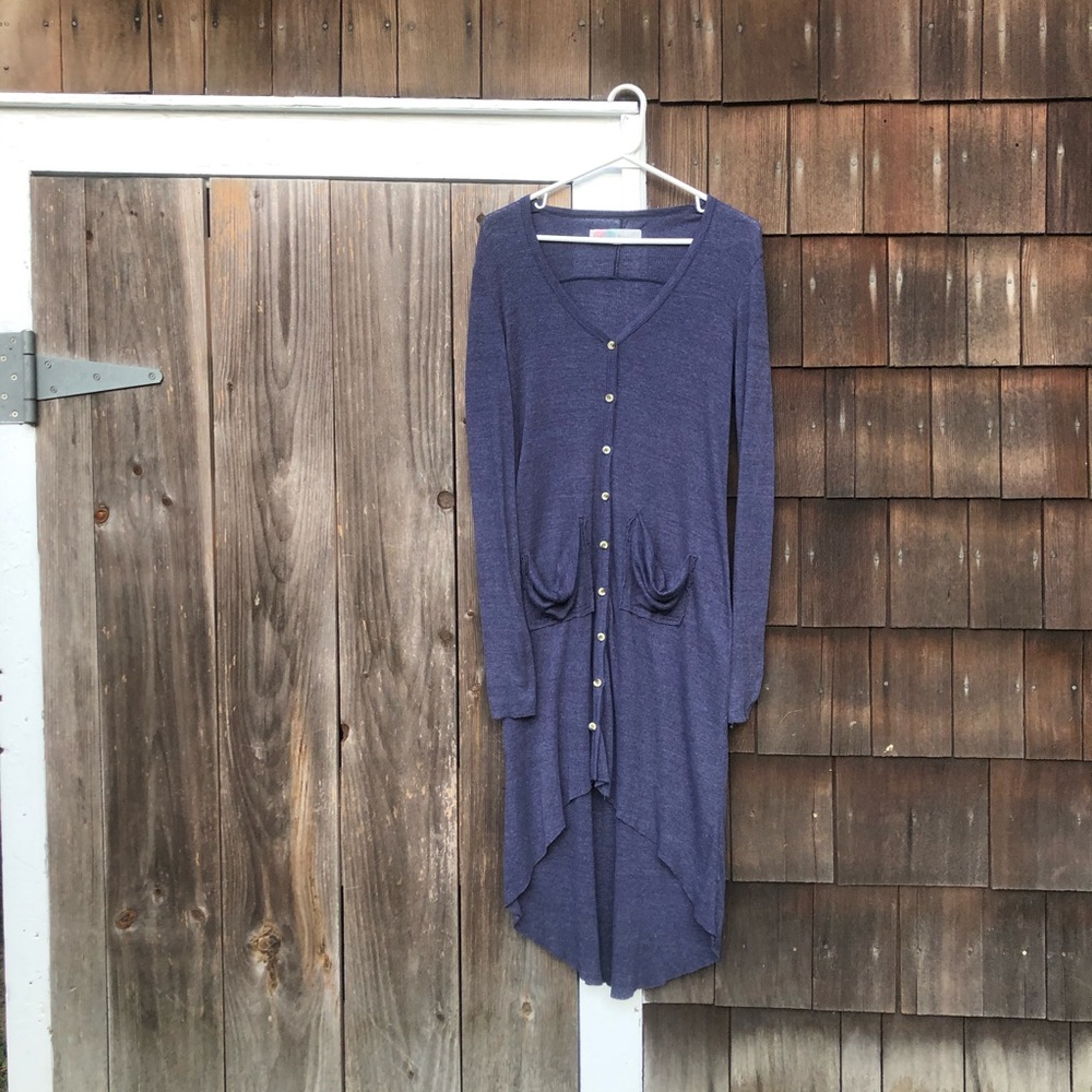 Free people cardigan : navy : xs